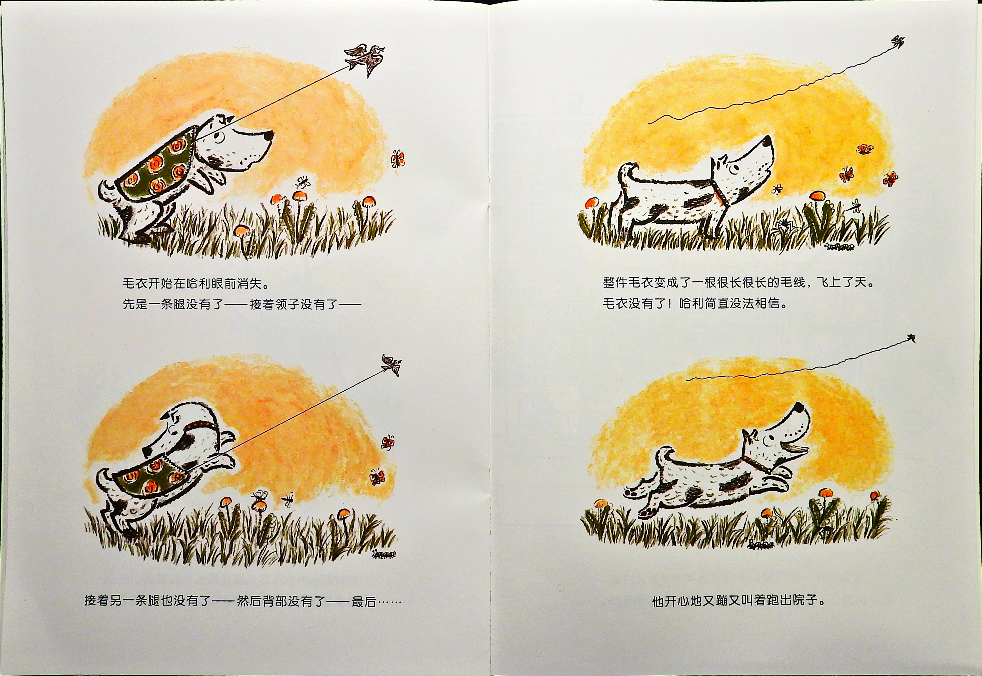 哈利的花毛衣 (12),绘本,绘本故事,绘本阅读,故事书,童书,图画书,课外阅读